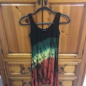RASTA❤️💛💚 tie dye dress